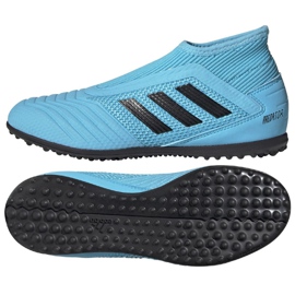 Adidas Predator 19.3 Ll Tf Jr EF9041 fodboldstøvler blå blå