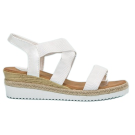 Bello Star Espadrilles Slip On Sandaler hvid