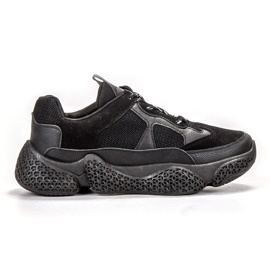 SHELOVET Moderigtige sorte sneakers