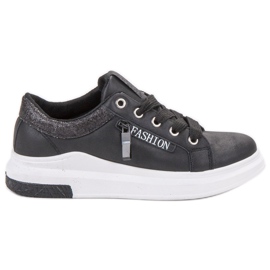 SHELOVET Mode sportssko sort