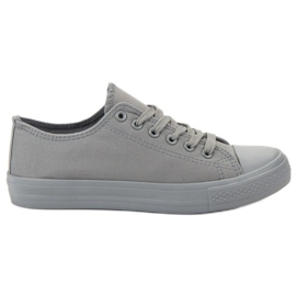 Sport Lav sneakers grå