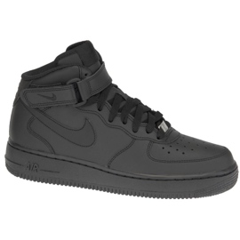 Nike Air Force 1 Mid Gs W 314195-004 sko sort