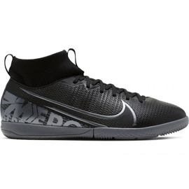 Nike Mercurial Superfly 7 Academy Ic Jr AT8135 001 fodboldsko sort