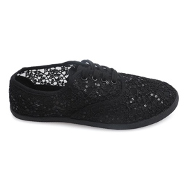 Sneakers sneakers Lace Z026 Sort