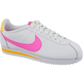 Nike Classic Cortez Leather W 807471-112 sko hvid