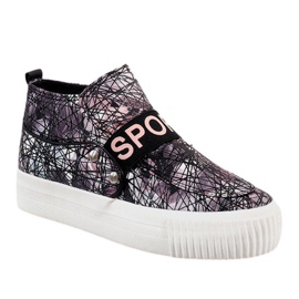 Sorte sneakers 623 flerfarvet