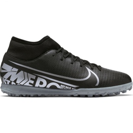 Nike Mercurial Superfly 7 Club Tf M AT7980-001 fodboldsko sort sort