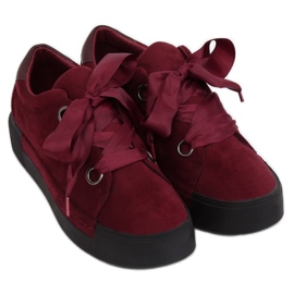 Maroon damesko 1018 Vin rød