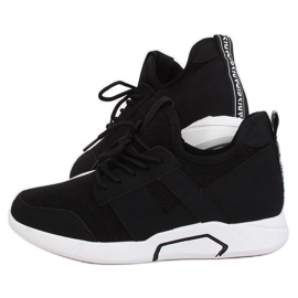 Sorte sportssko X-9762 Sort