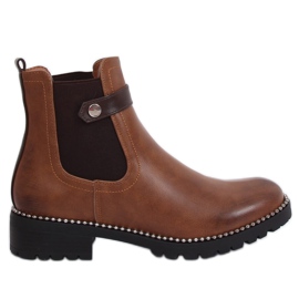 Brune støvler til kvinder brune Jodhpur støvler NC886 Camel