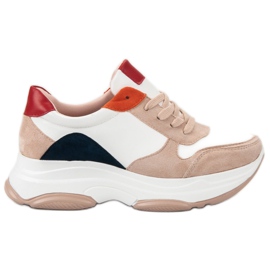 SDS Lette sneakers brun flerfarvet