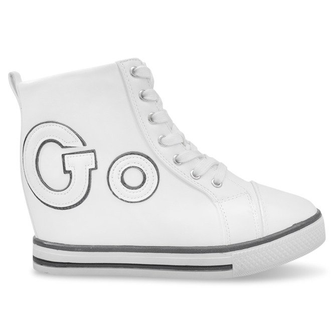 Moderigtige sneakers Go GFA108 hvid