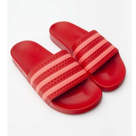Adidas Adilette W 185 Scarlet Flash Rød Scarlet