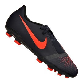 Nike Jr Phantom Vnm Academy Fg Jr AO0362-440 fodboldsko sort sort
