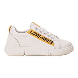 Jumex Komfortable sportssko hvid