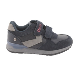 Velcro Børns sportssko 374084 Navy Blue Big Star blå