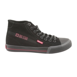 Big Star Men's Black Sneakers 174084 sort