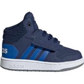 Adidas Hoops Mid 2.0 EE6714 børnesko marine blå