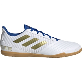 Adidas Predator Sala 19.4 I M EG2827 fodboldstøvler grå hvid