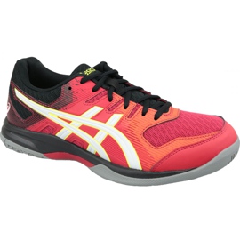 Asics Gel-Rocket 9 M 1071A030-600 volleyballsko rød flerfarvet