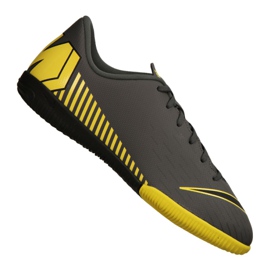 Indendørs sko Nike Jr VaporX 12 Academy Gs Ic Jr AJ3101-070 grå grå