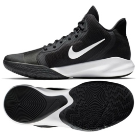 Basketballsko Nike Precision Iii M AQ7495 002 sort