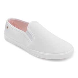 Sneakers Slip On B703 Hvid