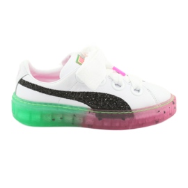 Platform Candy Prinsesse Sophia Webster PUMA Hvid PUMA Sort lyserød grøn