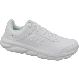 Under Armour Gs Assert 8 Jr 3022697-100 løbesko hvid hvid