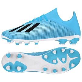Adidas X 19.3 Mg M EF7549 blå sko