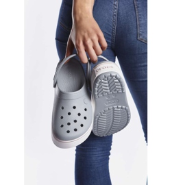 Crocs Crocband-platform Clog 04M lysegrå rose