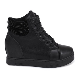 Wedge Sneakers 1651 Sort