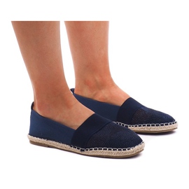 Openwork Espadrilles Sneakers 188-38 Marineblå marine blå