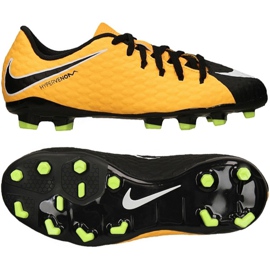 Nike Hypervenom Phelon Iii Fg Jr 852595 801 gule sko