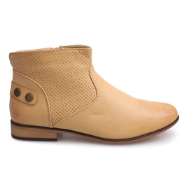 Elegante støvler, sko CM06 Beige