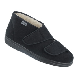 Dr.orto Befado Warm Men's Slipples PU 986M011 sort