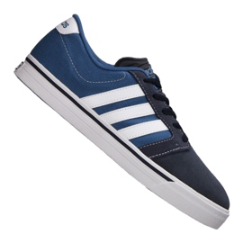 Adidas Cloudfoam Super Skate M AW3895 sko hvid marineblå blå