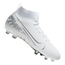 Nike Superfly 7 Academy Mg Jr AT8120-100 fodboldsko hvid hvid