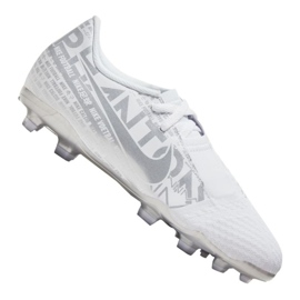 Nike Phantom Vnm Academy Fg Jr AO0362-100 fodboldsko hvid hvid
