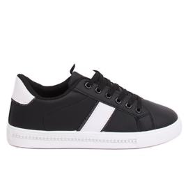 Sorte kvinders sneakers B5133B Sort