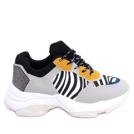 Flerfarvede sportssko YY-01 Zebrapattern flerfarvet