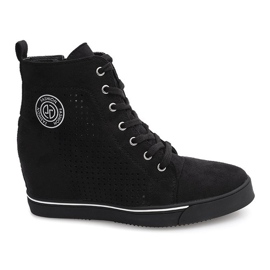 Openwork Sneakers XW36236 Sort