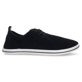 Herre lette sneakers med Eco Suede 1205 sort
