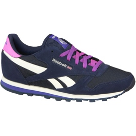 Reebok Classic Leather Jr AR2041 marine blå