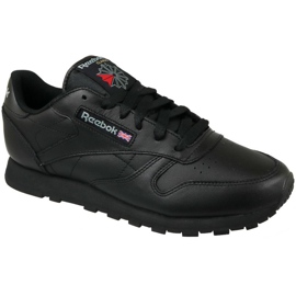 Reebok Classic Leather W 3912 Sko sort