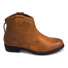Lave sko Cowboystøvler 248PA Camel brun