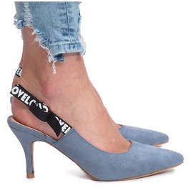 Sandaler fra Blue Love Paris blå