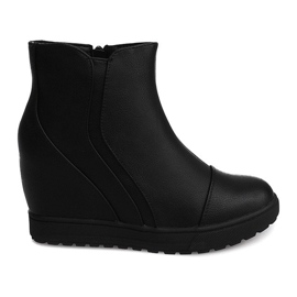 Wedge Sneakers J0029A Sort