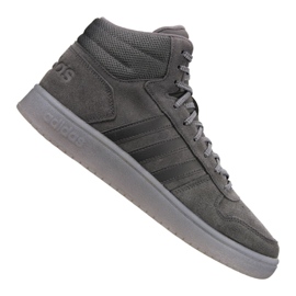 Sko adidas Hoops 2.0 Mid M B44635 grå