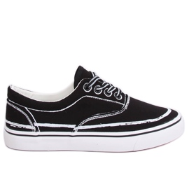 Sorte kvinders sneakers BS103 Sort